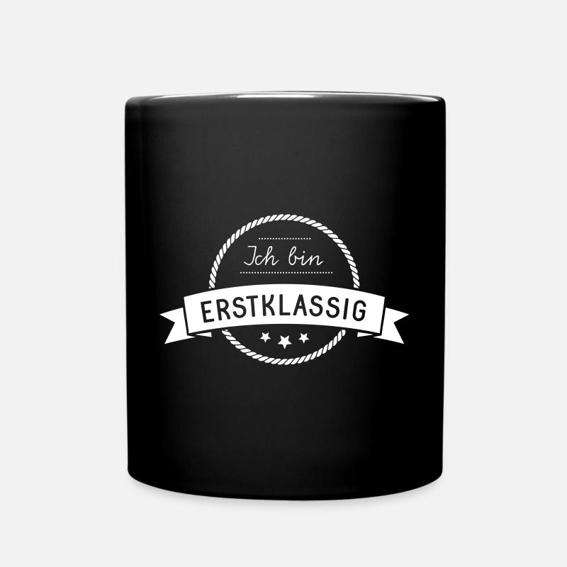 first-class - training - color adjustable! - Full Colour Mug - black