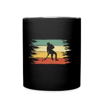 Field hockey - Full Colour Mug - black - Front