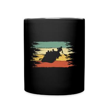 Rafting - Full Colour Mug - black - Front