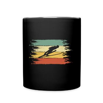 Ski jumping - Full Colour Mug - black - Front