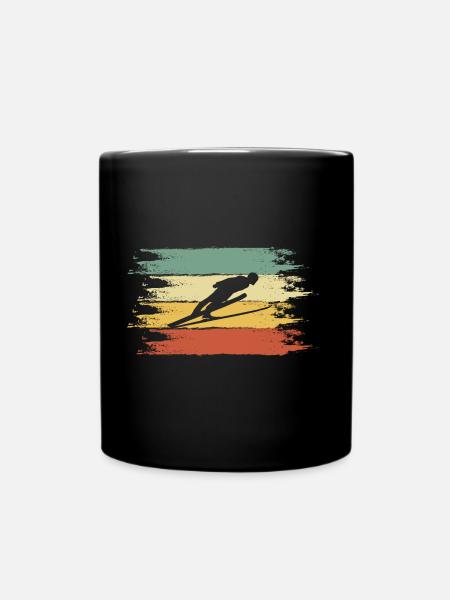Saut à ski - Mug uni - noir