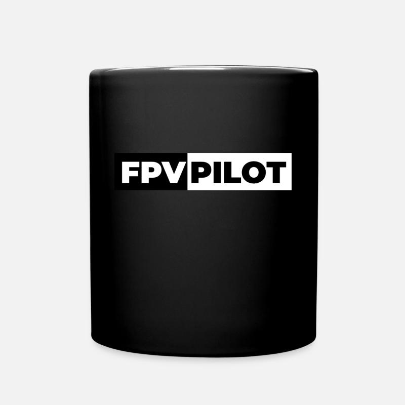FPV PILOT - Full Colour Mug - black