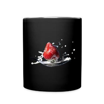 Splash - Tasse einfarbig - Schwarz - Vorne