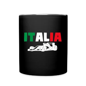 Italia Rennwagen Formula Racing - Tasse einfarbig - Schwarz - Vorne