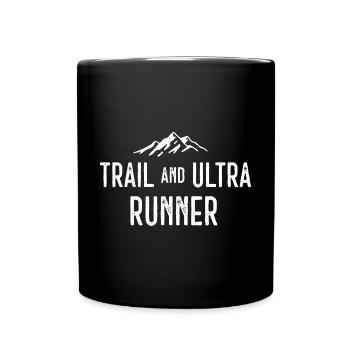 Trail and Ultra Runner - Full Colour Mug - black - Front