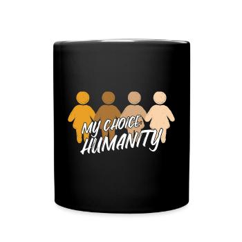 Liberté Amour Paix Déclaration - Mug uni - noir - Devant