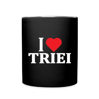 t-shirt Io amo Triei t-shirt gift Sardinia - Full Colour Mug - black - Front