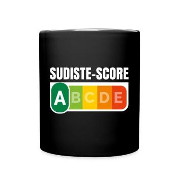 SUDISTE SCORE - Humour noir - Mug uni - noir - Devant