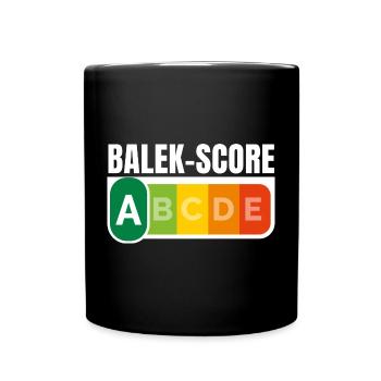 BALEK-SCORE - Humour noir - Mug uni - noir - Devant