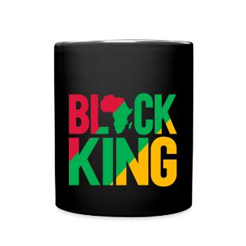 Black King - Full Colour Mug - black - Front