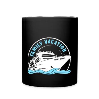 Family Cruise - Full Colour Mug - black - Front