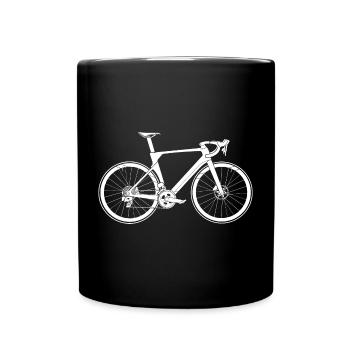 Vélo Route Icône Illustration Icône Graphique - Mug uni - noir - Devant