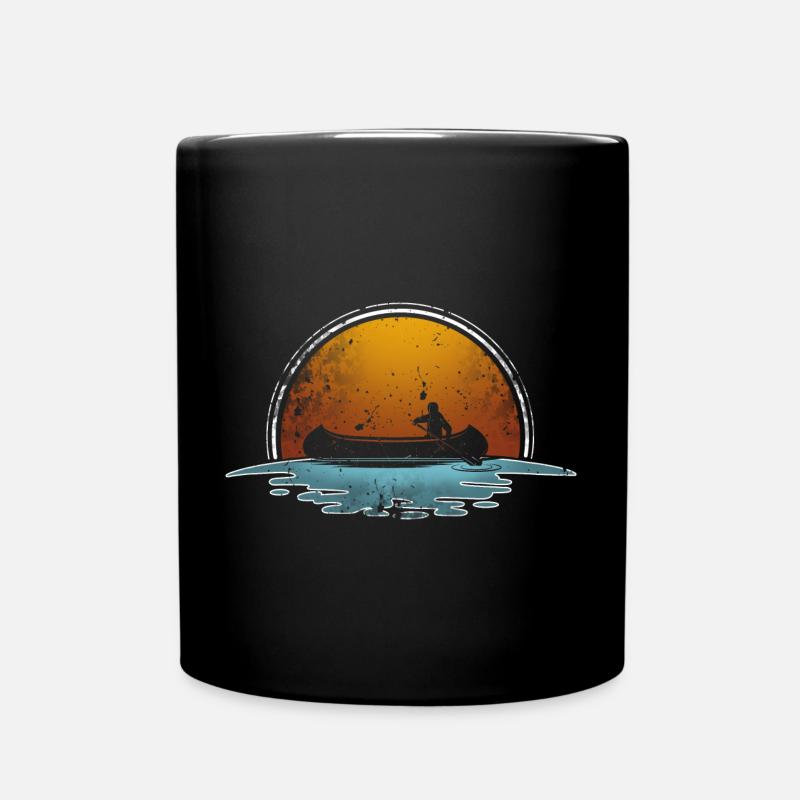 Canoë Canoë Canoë - Mug uni - noir