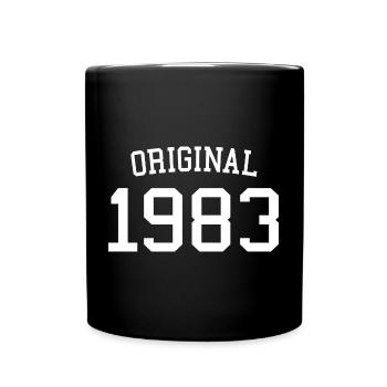 Original 1983 - 40 Years Old, 40th Birthday Gift - Full Colour Mug - black - Front