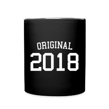 Original 2018 - 5 Years Old, 5th Birthday Kids - Full Colour Mug - black - Front