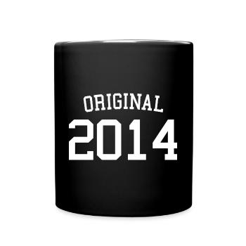Original 2014 - 9 Years Old, 9th Birthday Kids - Full Colour Mug - black - Front