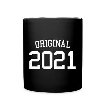 Original 2021 - 2 ans, 2e anniversaire Enfants - Mug uni - noir - Devant