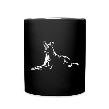 Collie « Édition Noire » - Mug uni - noir - Devant