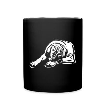 Deutsch Mastiff "Black Edition" - Full Colour Mug - black - Front
