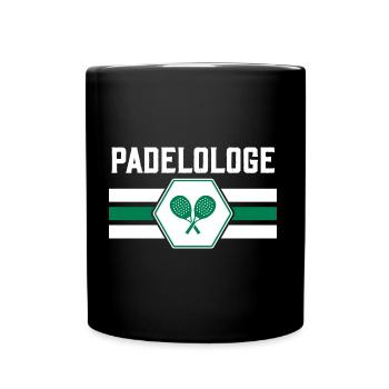 Padel Padel Tennis Joueur de tennis Padel - Mug uni - noir - Devant