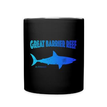 Great Barrier Reef - Full Colour Mug - black - Front