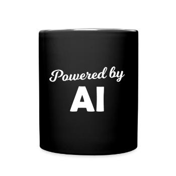 Propulsé par l’IA - Mug uni - noir - Devant