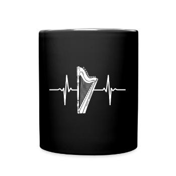 Harpes harpes - Mug uni - noir - Devant