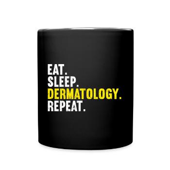 Dermatology Dermatologist - Full Colour Mug - black - Front