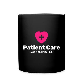 Koordinator für die Patientenversorgung - Tasse einfarbig - Schwarz - Vorne