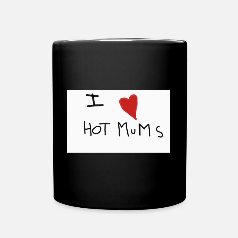 J’adore Hot Mums - Mug uni - noir