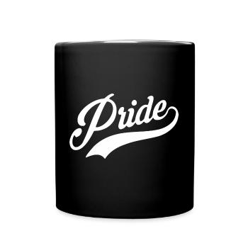 Scénario de la fierté W - Mug uni - noir - Devant
