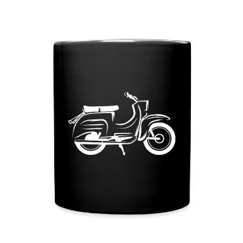 Simson hirondelle graphique amis symbole icône logo - Mug uni - noir - Devant