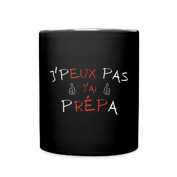 j'peux pas j'ai prépa - Mug uni - noir - Devant