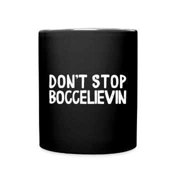 Dont Stop Boccelievin Ball with Jack Bocci Game - Full Colour Mug - black - Front