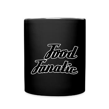 Food fanatic - Full Colour Mug - black - Front