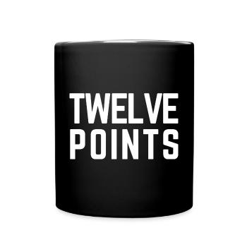 DOUZE POINTS Eurovision Oostenrijk 2026 - Mug uni - noir - Devant