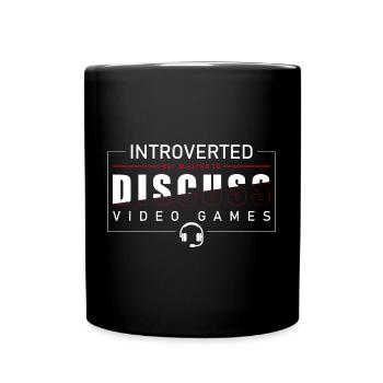 PC Nerd Gamer Graphics - Full Colour Mug - black - Front