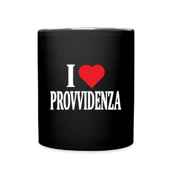 t-shirt I love Providence t-shirt gift idea - Full Colour Mug - black - Front