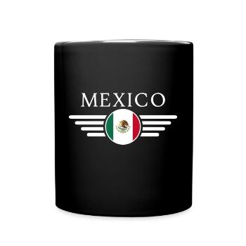 Mexique Style Design T-shirt - Mug uni - noir - Devant