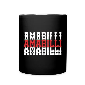 T-shirt Amarilli T-shirt cadeau texte empilé - Mug uni - noir - Devant