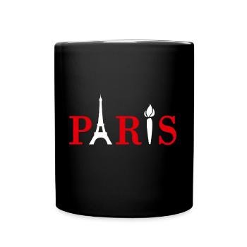 Paris jeux France - Mug uni - noir - Devant