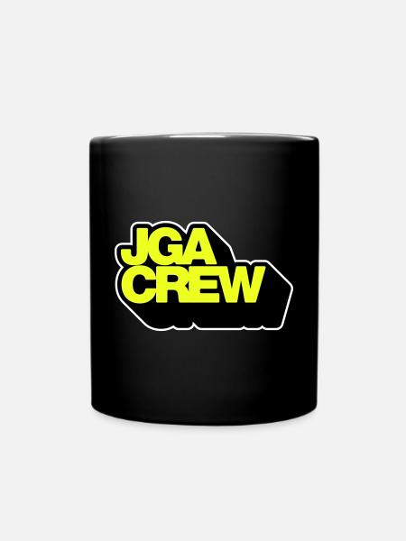 Bachelor Party Crew 3D - Full Colour Mug - black