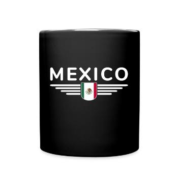 Mexico T-Shirt Design Culture & Tradition - Full Colour Mug - black - Front