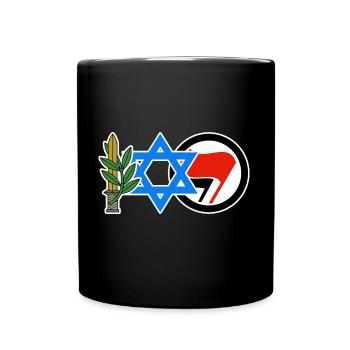 Shirt: Symbols - Tasse einfarbig - Schwarz - Vorne
