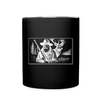 Hunting - Full Colour Mug - black - Front