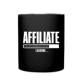 Affiliate Loading Online Business Affiliate - Full Colour Mug - black - Front