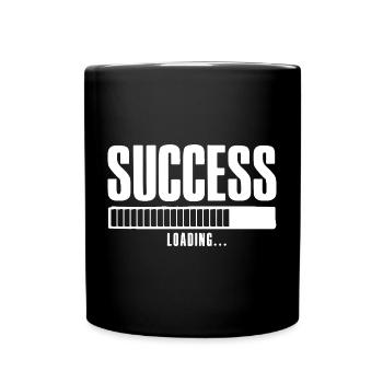 Success Loading Online Business Affiliate - Full Colour Mug - black - Front