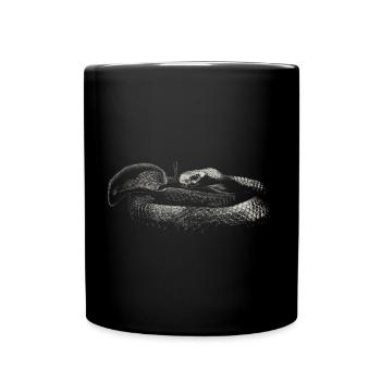 Snake - Mug uni - noir - Devant