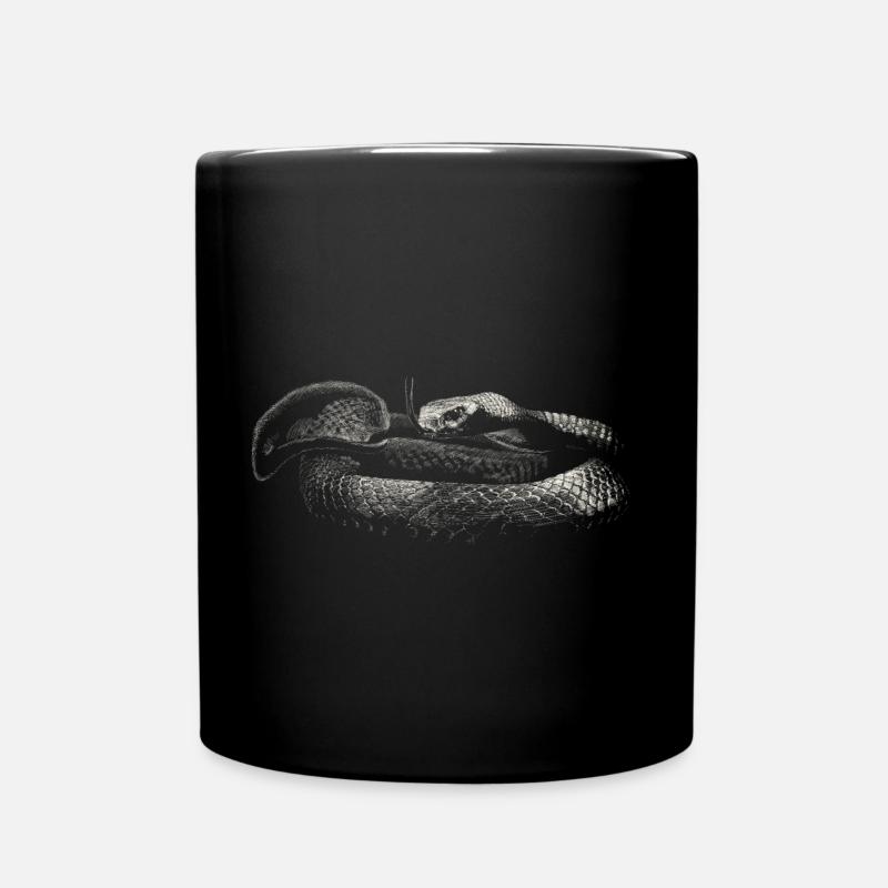 Snake - Full Colour Mug - black
