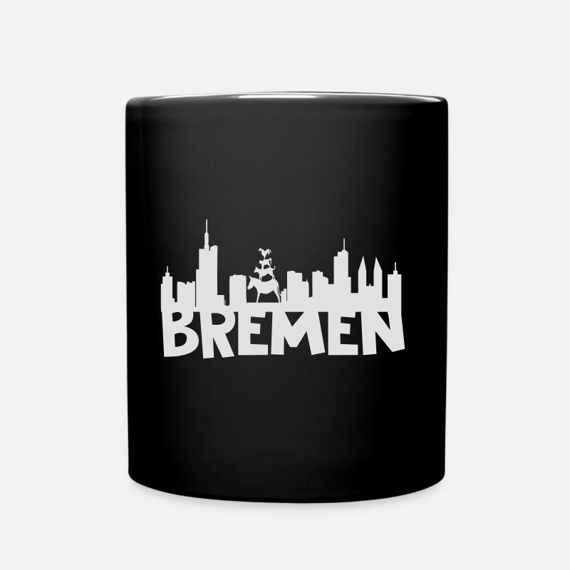 Brême horizon - Mug uni - noir